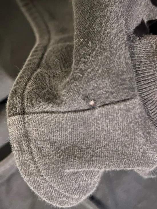 adidas Black Tee with White Trefoil Graphic - Picture 3 of 3